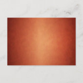 Herbstwochenende Hochzeitsunterkünfte in Aquarellb Begleitkarte (Rückseite)