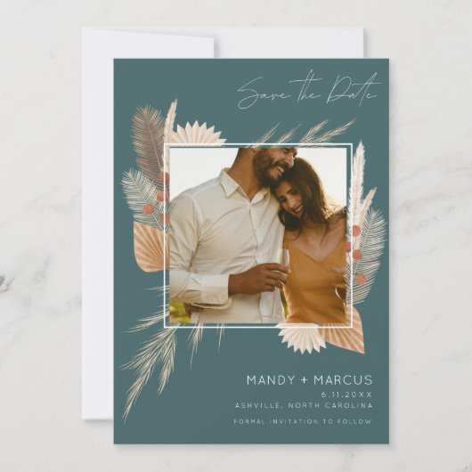 Herbstwochenende im Freien Foto Save The Date (Vorderseite)