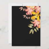 Herbstwochenende in der Liebe Einladung (Rückseite)