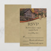 Herbstwochenende RSVP Karte (Vorne/Hinten)