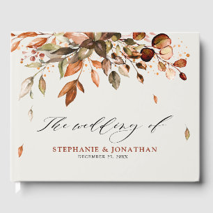 Herbstwochenende Rustikale Boho Hochzeit Gästebuch
