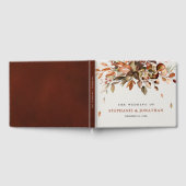 Herbstwochenende Rustikale Boho Hochzeit Gästebuch (Voll)