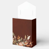 Herbstwochenende Rustikale Boho Hochzeit Geschenkschachtel (Geöffnet)