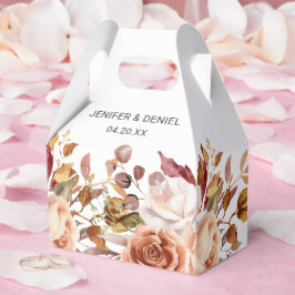 Herbstwochenende Rustikale Boho Hochzeit Geschenkschachtel