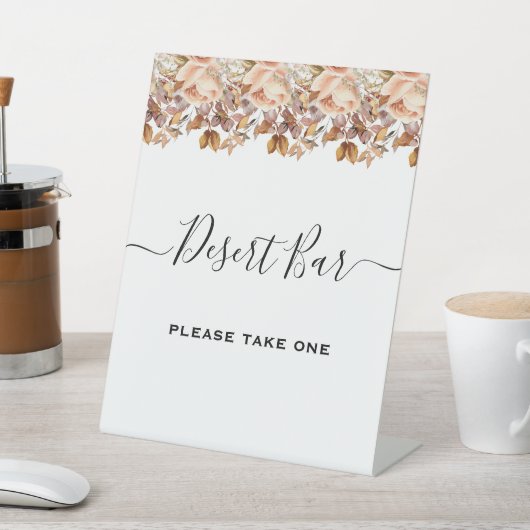 Herbstwochenende Rustikale Boho Hochzeit Sockelschild (In SItu)