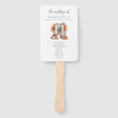 Herbstwochenende: White Front Door Fächer (Vorderseite)