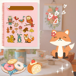 Herbstwochenschrift Geschenk für ihre 🌸 💗 🤎 🍁 Notizblock