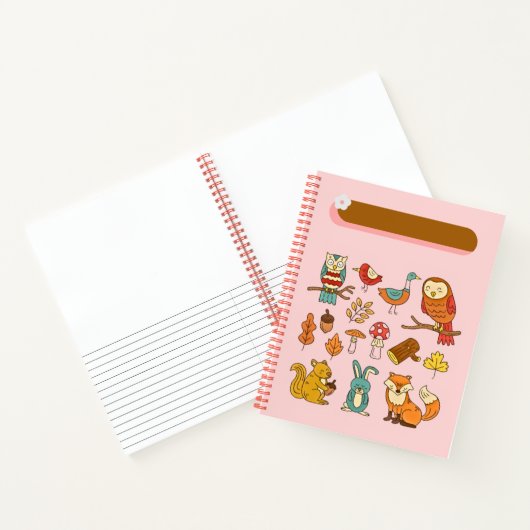 Herbstwochenschrift Geschenk für ihre 🌸 💗 🤎 🍁 Notizblock (Innenseite)
