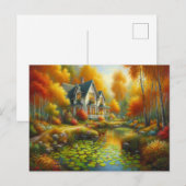 Herbstwochensee Postkarte (Vorne/Hinten)