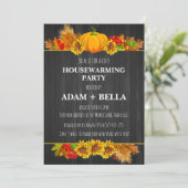 Herbstwohnung Einladungen (Stehend Vorderseite)