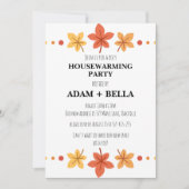 Herbstwohnung Einladungen (Vorderseite)