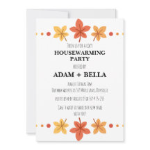 Herbstwohnung Einladungen