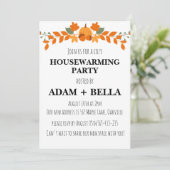 Herbstwohnung Einladungen (Stehend Vorderseite)