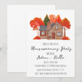 Herbstwohnung Einladungen (Vorne/Hinten)