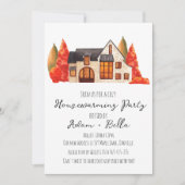 Herbstwohnung Einladungen (Vorderseite)