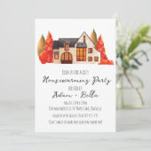 Herbstwohnung Einladungen (Stehend Vorderseite)