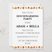 Herbstwohnung Einladungen (Vorderseite)