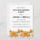 Herbstwohnung Einladungen (Vorderseite)