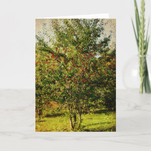 Herbstwohnung Feiertagskarte
