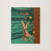 Herbstwolf Puzzle (Vertikal)