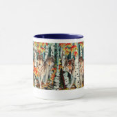 "Herbstwölfe" Tasse (Zentrum)