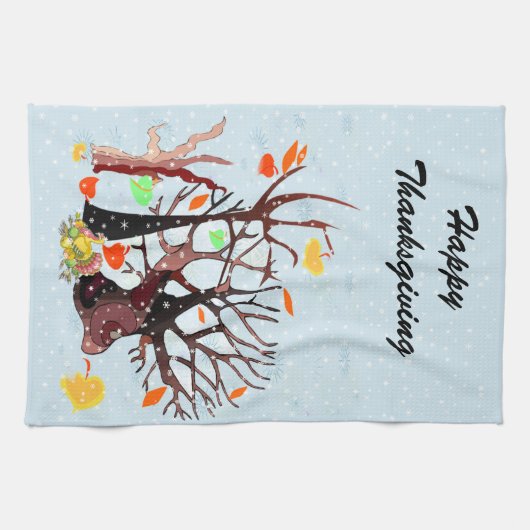 Herbstwonderland - geschirrtuch (Horizontal)