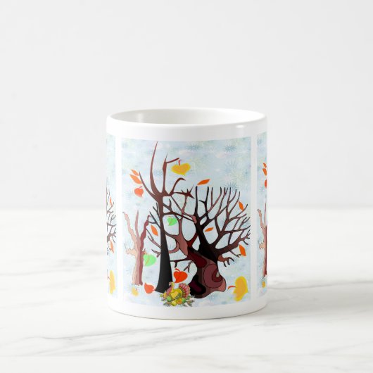 Herbstwonderland - kaffeetasse (Mittel)