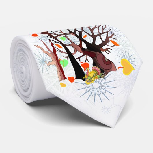 Herbstwonderland - krawatte (Gerollt)