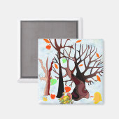 Herbstwonderland - magnet (Vorderseite/Rückseite)