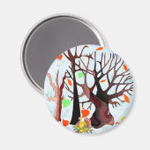 Herbstwonderland - magnet (Vorderseite/Rückseite)