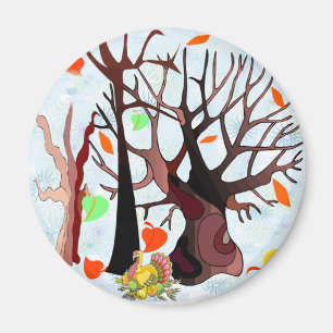 Herbstwonderland - magnet