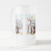 Herbstwonderland - mattglas bierglas (Vorderseite Links)