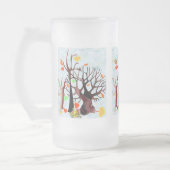 Herbstwonderland - mattglas bierglas (Links)