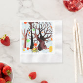 Herbstwonderland - serviette (Beispiel)