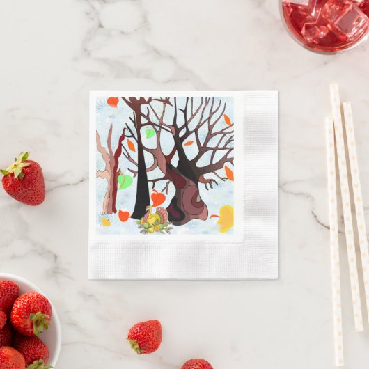 Herbstwonderland - serviette (Beispiel)