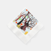 Herbstwonderland - serviette (Ecke)