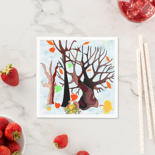 Herbstwonderland - serviette (Beispiel)