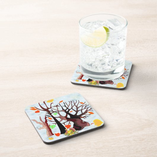 Herbstwonderland - untersetzer (Rechte Seite)