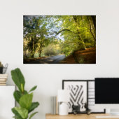 Herbstwoodland (4316) Poster (Heimbüro)