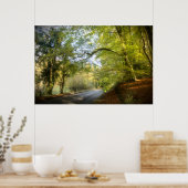 Herbstwoodland (4316) Poster (Küche)