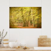 Herbstwoodland (4364) Poster (Küche)
