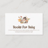 Herbstwoodland-Feenbücher für Baby-Beilage Begleitkarte (Vorderseite)