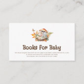 Herbstwoodland-Feenbücher für Baby-Beilage Begleitkarte (Vorderseite)
