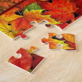 Herbstwoods Herbstlaube farbenfroh Oktober 1000 Puzzle (Seite)