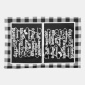 HerbstWörter Geschirrtuch (Horizontal)