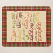HerbstWörter Sherpadecke (Vorderseite (Horizontal))