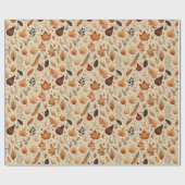 Herbstwrapper Geschenkpapier (Flach)