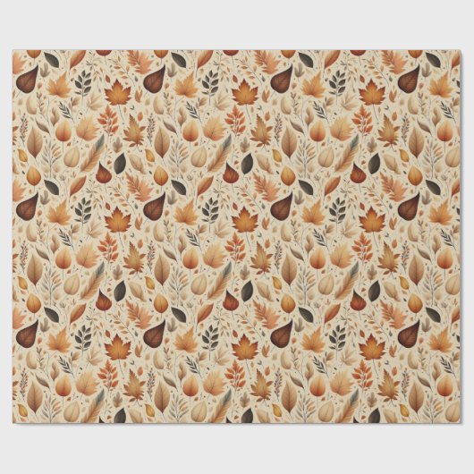 Herbstwrapper Geschenkpapier (Flach)