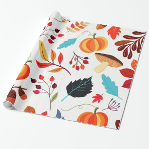 Herbstwrapper Geschenkpapier