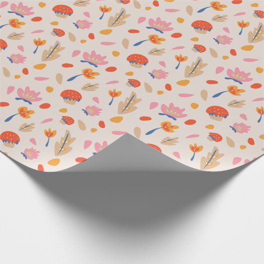 Herbstwrapper Geschenkpapier (Ecke)